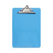 Universal Buterfly Clip Clipboard, Blue UNV40307
